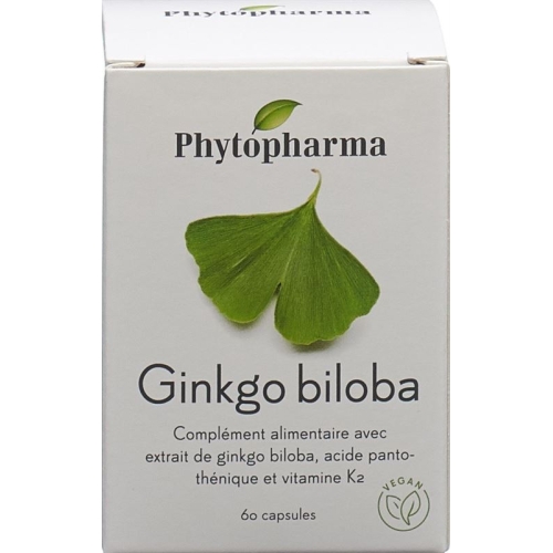 Phytopharma Ginkgo Biloba 60 capsules buy online