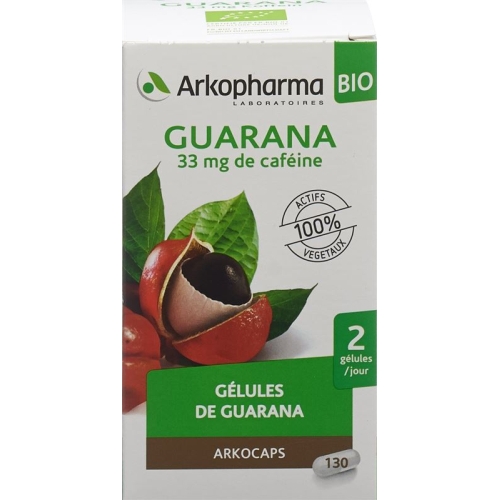 Arkocaps Guarana Kapseln Bio Dose 130 Stück buy online