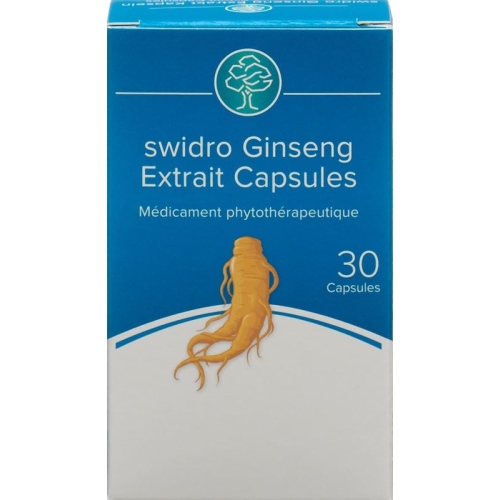 Swidro Ginseng Extrakt Kapseln 30 Stück buy online