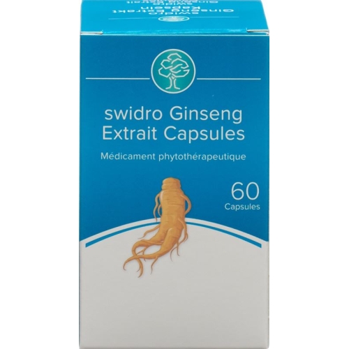 Swidro Ginseng Extrakt Kapseln 60 Stück buy online