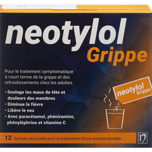 Neotylol Grippe Pulver Beutel 12 Stück buy online