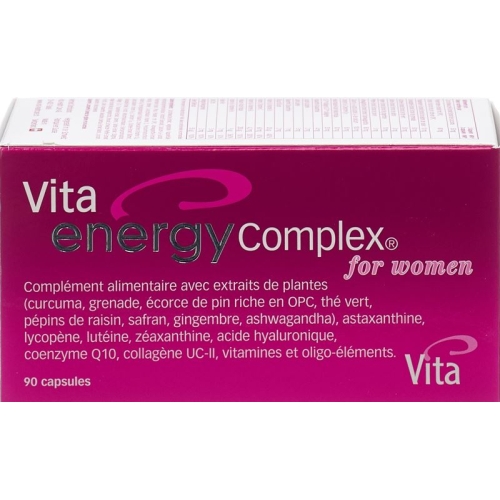 Vita Energy Complex For Women Kapseln Glas 90 Stück buy online