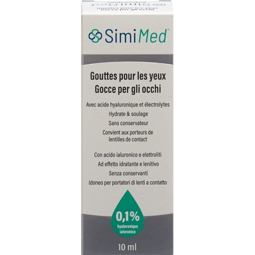 Simimed Augentropfen 0.1% Hyaluron 10ml buy online