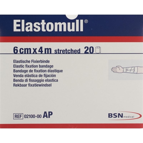 Elastomull Gazebinde Weiss 4mx6cm 20 Stück buy online