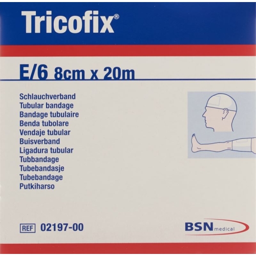 Tricofix Schlauchverband 6-8cm/20m buy online