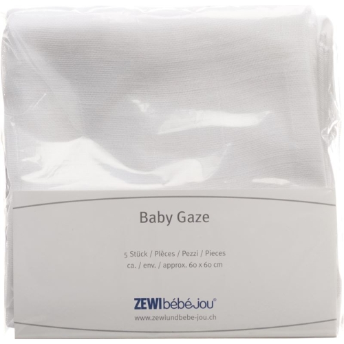 Zewi Baby Gaze 9/7 Windeln 60x60cm 5 Stück buy online