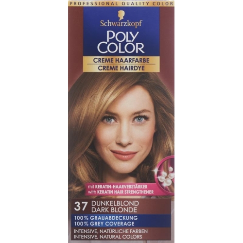 Polycolor Creme Haarfarbe 37 Dunkelblond 90ml buy online