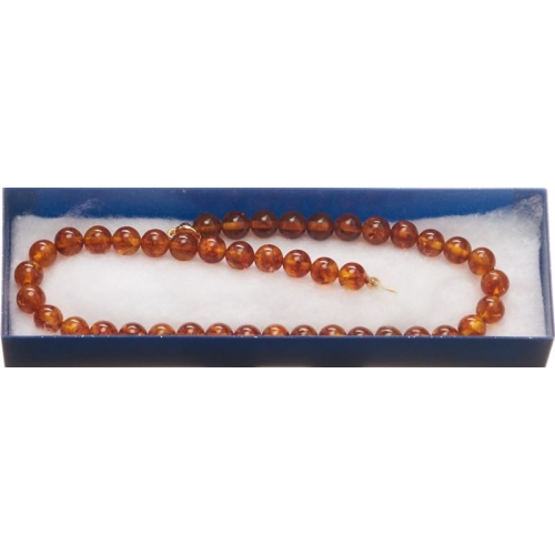 Kern real amber ball chain 8mm/35cm Bebe buy online