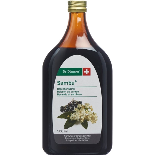 Dr. Dünner Sambu elderberry drink 500ml buy online