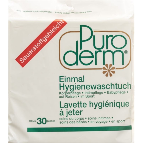 Puroderm Einmal Hygienewaschtücher 30 Stück buy online