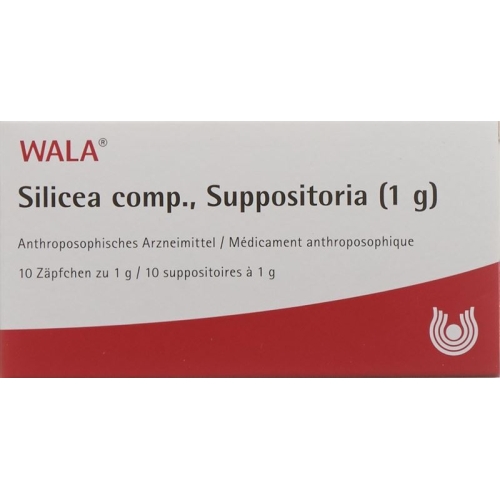 Wala Silicea Comp Zäpfchen Kind 10x 1g buy online