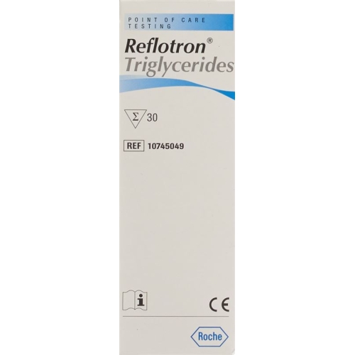 REFLOTRON triglycerides test strips 30 pcs buy online