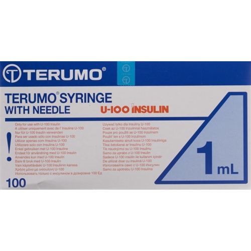 Terumo U-100 Insulin-Spritzen 26g 12x0.45mm 1ml buy online