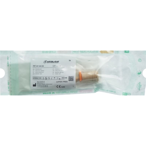 Kv 100 Eh catheter valve One-hand operation buy online