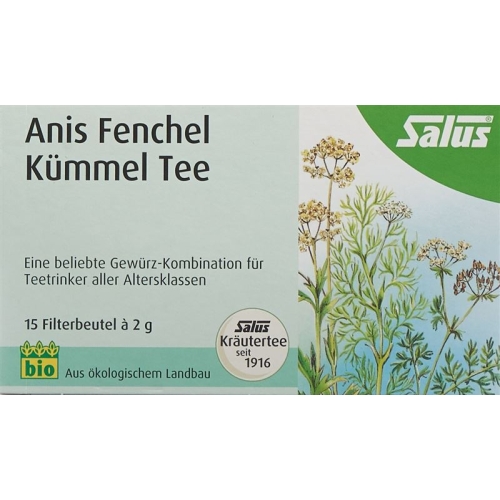 Salus Anise Fennel Caraway Tea Organic Bag 15 pieces buy online