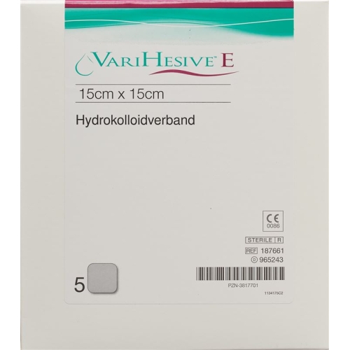 VariHesive E Hydrokolloidverband 15x15cm 5 Stück buy online