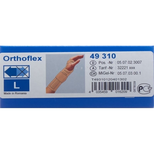 Thaemert Orthoflex Handgelenkband 21cm L Links Hautfarbig buy online