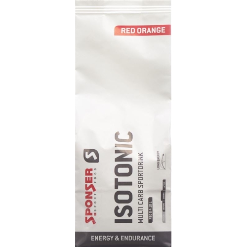 Sponser Isotonic Sportdrink Blutorange Beutel 780g buy online