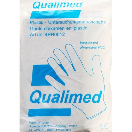 Qualimed Plastik Handschuhe Universal 100 Stück buy online