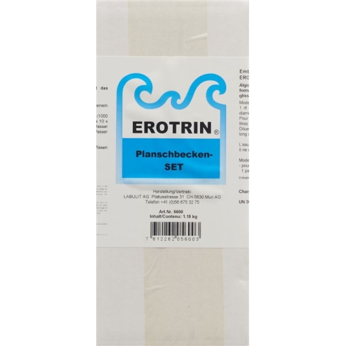 Erotrin Planschbecken Set Antialgen/chlor 1.2kg buy online