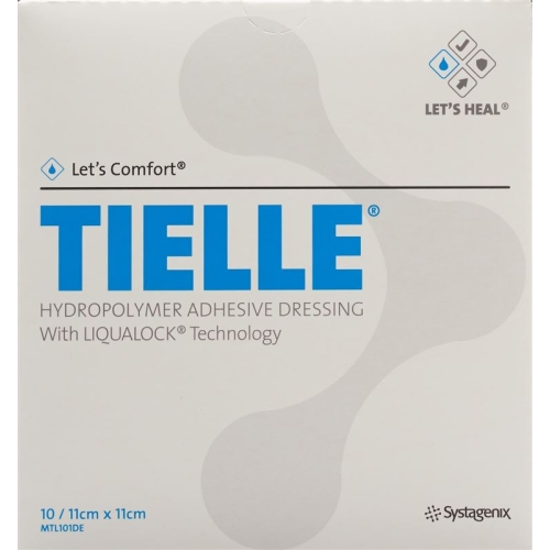 Let's Comfort Tielle Classic Hydropolymer-Schaumverband 11x11cm 10 Beutel buy online