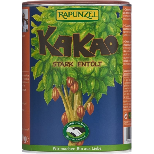 Rapunzel Kakaopulver Entölt Dose 250g buy online