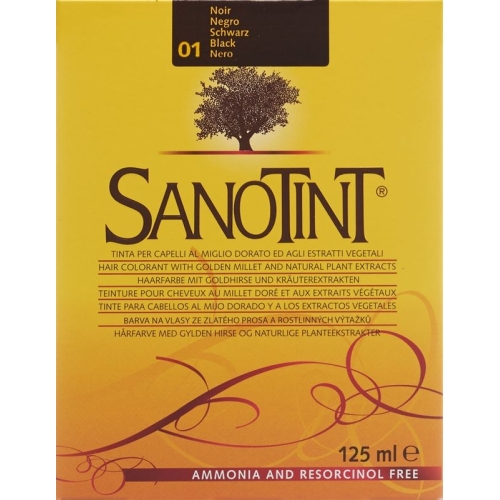 Sanotint Hair color 01 black buy online