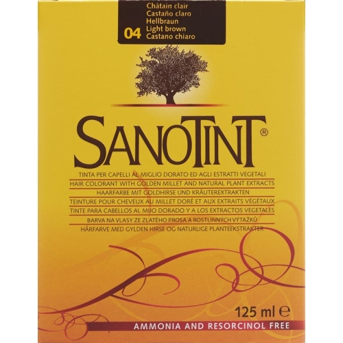 Sanotint Hair colour 04 light brown buy online