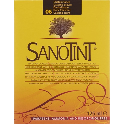 Sanotint Hair colour 06 dark brown buy online