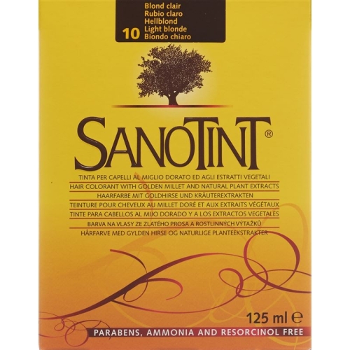 Sanotint Hair color 10 light blonde buy online