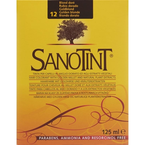 Sanotint Hair color 12 gold blonde buy online