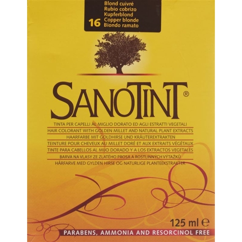 Sanotint Hair color 16 copper blonde buy online