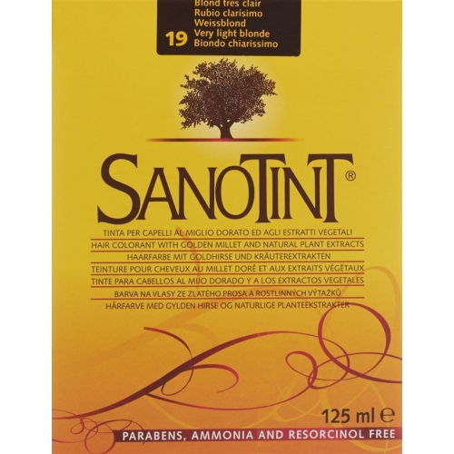 Sanotint Hair color 19 white blonde buy online