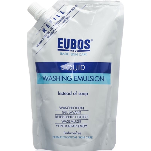 Eubos Seife flüssig Unparfümiert Blau Refill 400ml buy online