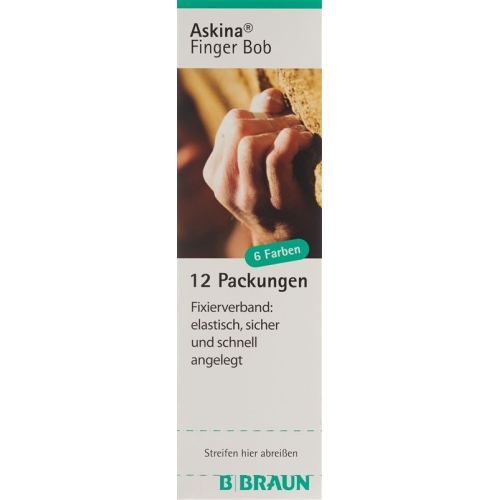 Askina Finger Bob Farbig 12x 6 Stück buy online