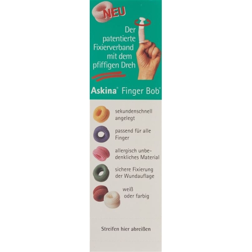 Askina Finger Bob Weiss 12x 6 Stück buy online