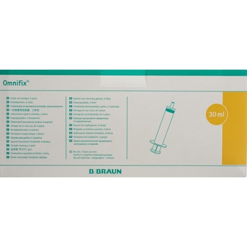 Omnifix Spritze Luer-Lock 30ml 100 Stück buy online