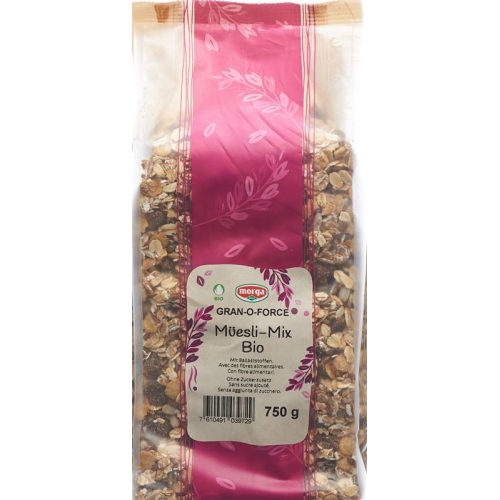 Granoforce Müesli Mix ohne Zucker Bio Knospe 750g buy online