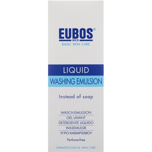 Eubos Seife Liquid Unparfümiert Blau Dosierspender 400ml buy online