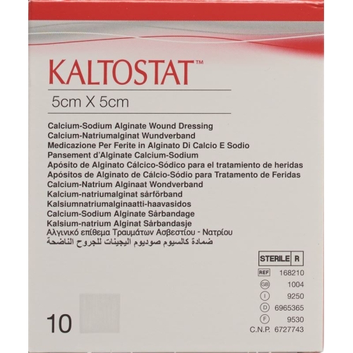 Kaltostat Kompressen 5x5cm Steril 10 Stück buy online