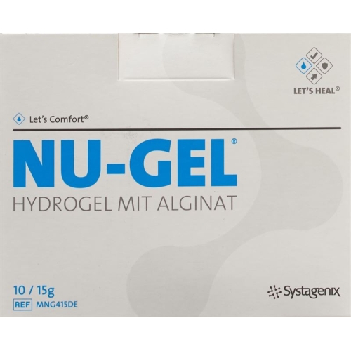 Nu Gel Hydrogel mit Alginat 10x 15g buy online