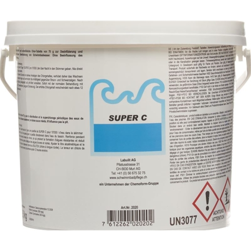 Super C Chlorschocktabletten 38 Stück buy online