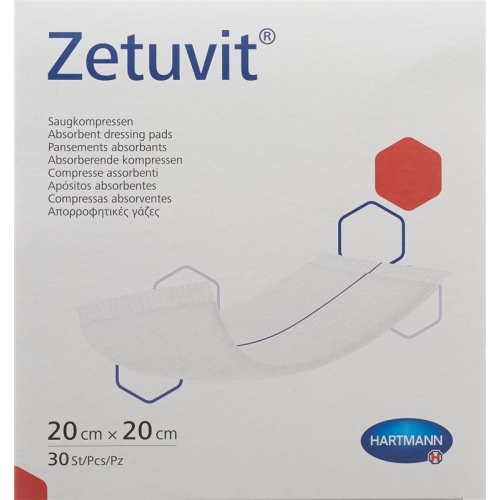 Zetuvit Absorptionsverband 20x20cm 30 Stück buy online