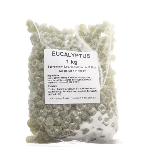 Dehly Eukalyptus Pastillen M Zucker 1kg buy online