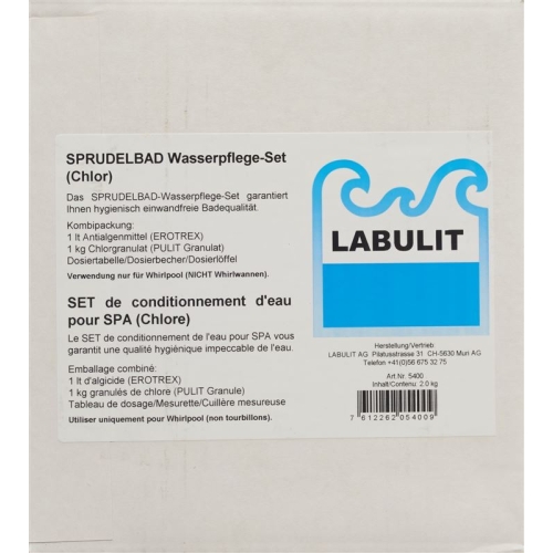 Labulit Sprudelbad Wasserpflege-Set Chlor 2kg buy online