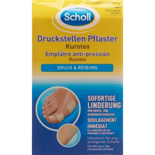 Scholl Kurotex Druckstellenpflaster 5 Stück buy online