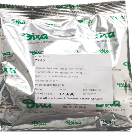 Dixa Harpagophyti Radix Conc Pheur 500g buy online