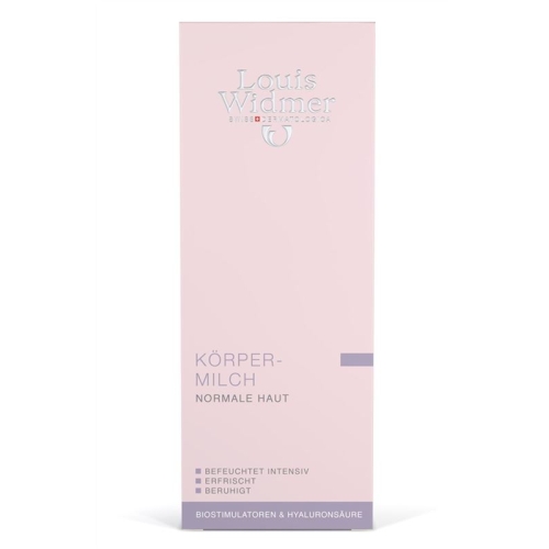 Louis Widmer Körpermilch Parfümiert 200ml buy online