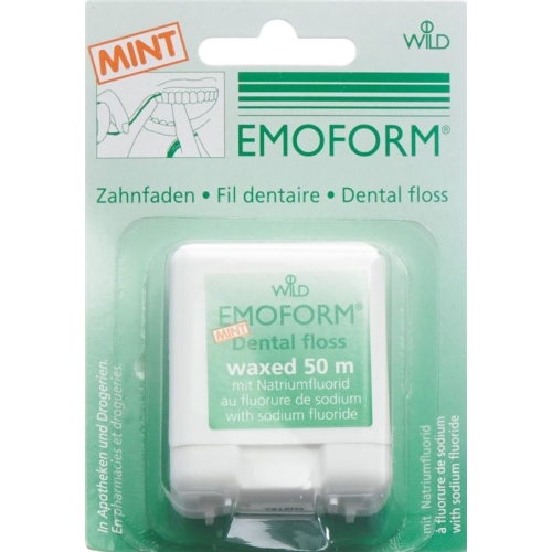 Emoform tooth thread Mint 50m buy online