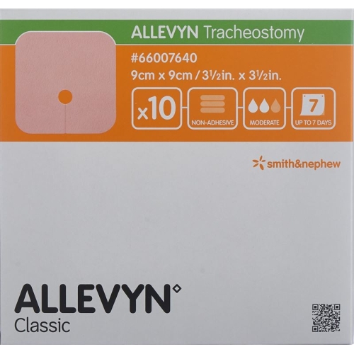 Allevyn Tracheostomy Wundkompressen 9cmx9cm 10 Beutel buy online